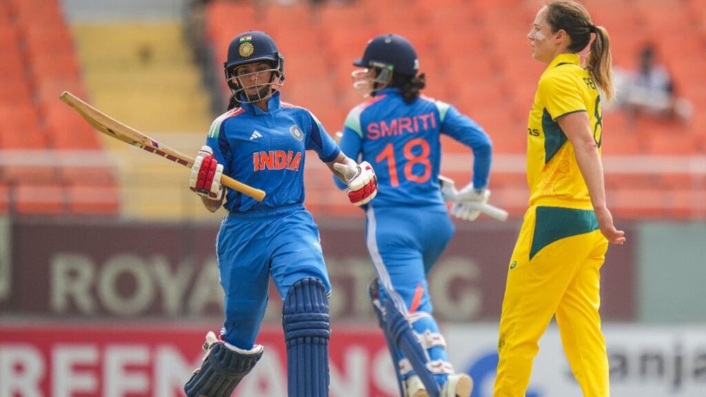 Major Australia Women vs India Women Series Results