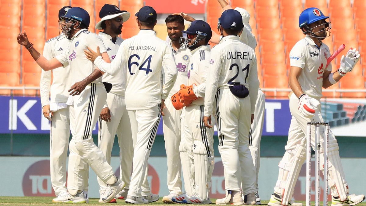 Manav Suthar’s Six-Wicket Debut Haul Leads India to Record Test Victory Over Afghanistan
