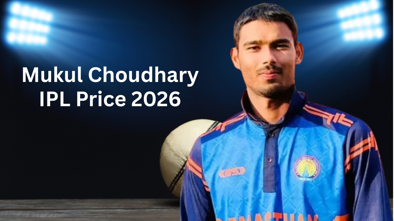 Mukul Choudhary IPL Price 2026