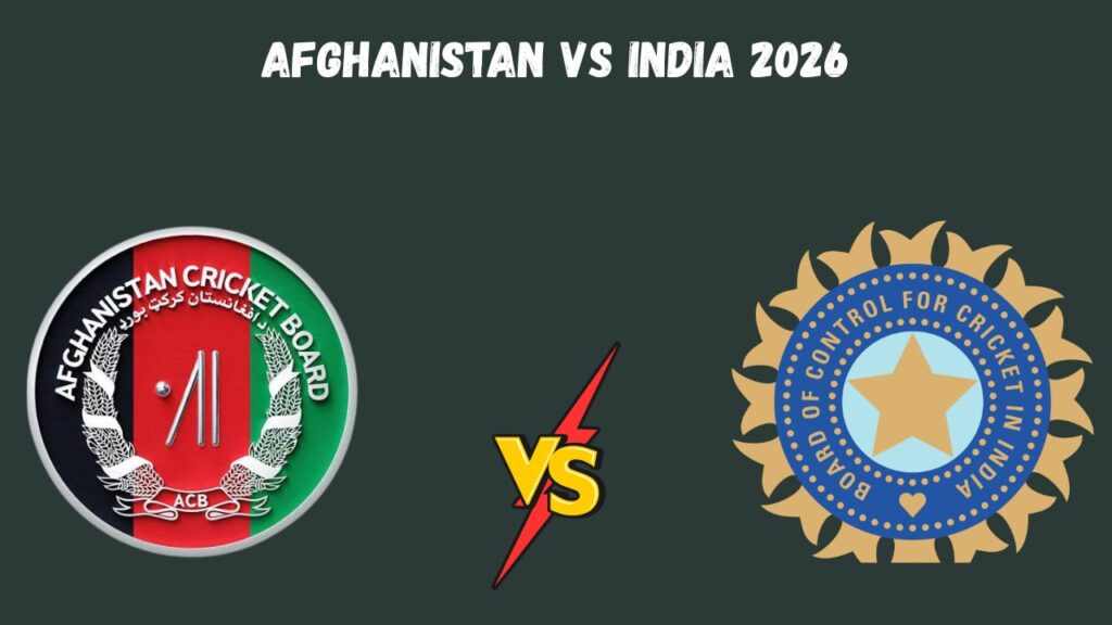 Afghanistan vs India 2026